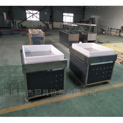 瑞杰廚具BT工廠 一站式訂制超市冰臺與不銹鋼冰鮮臺解決方案